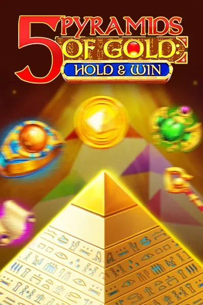 5 Pyramids of Gold: Hold & Win bei VegasHero Casino AT