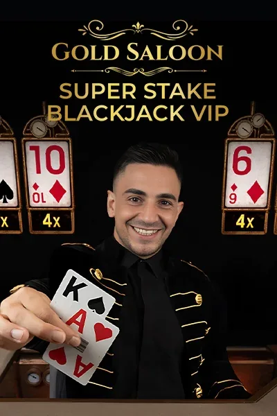 VegasHero Casino AT: Gold Saloon Super Stake Blackjack