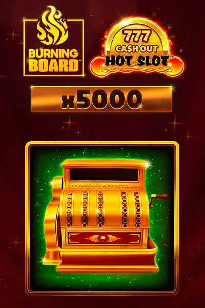 Hot Slot : 777 Cash Out Burning Board Scratchcard bei VegasHero Casino AT